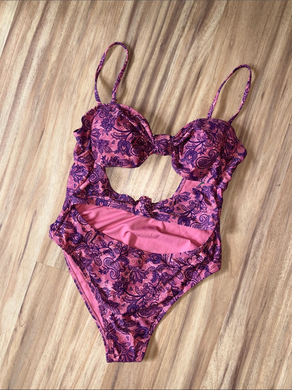 Wild Fable Paisley One-Piece Swimsuit